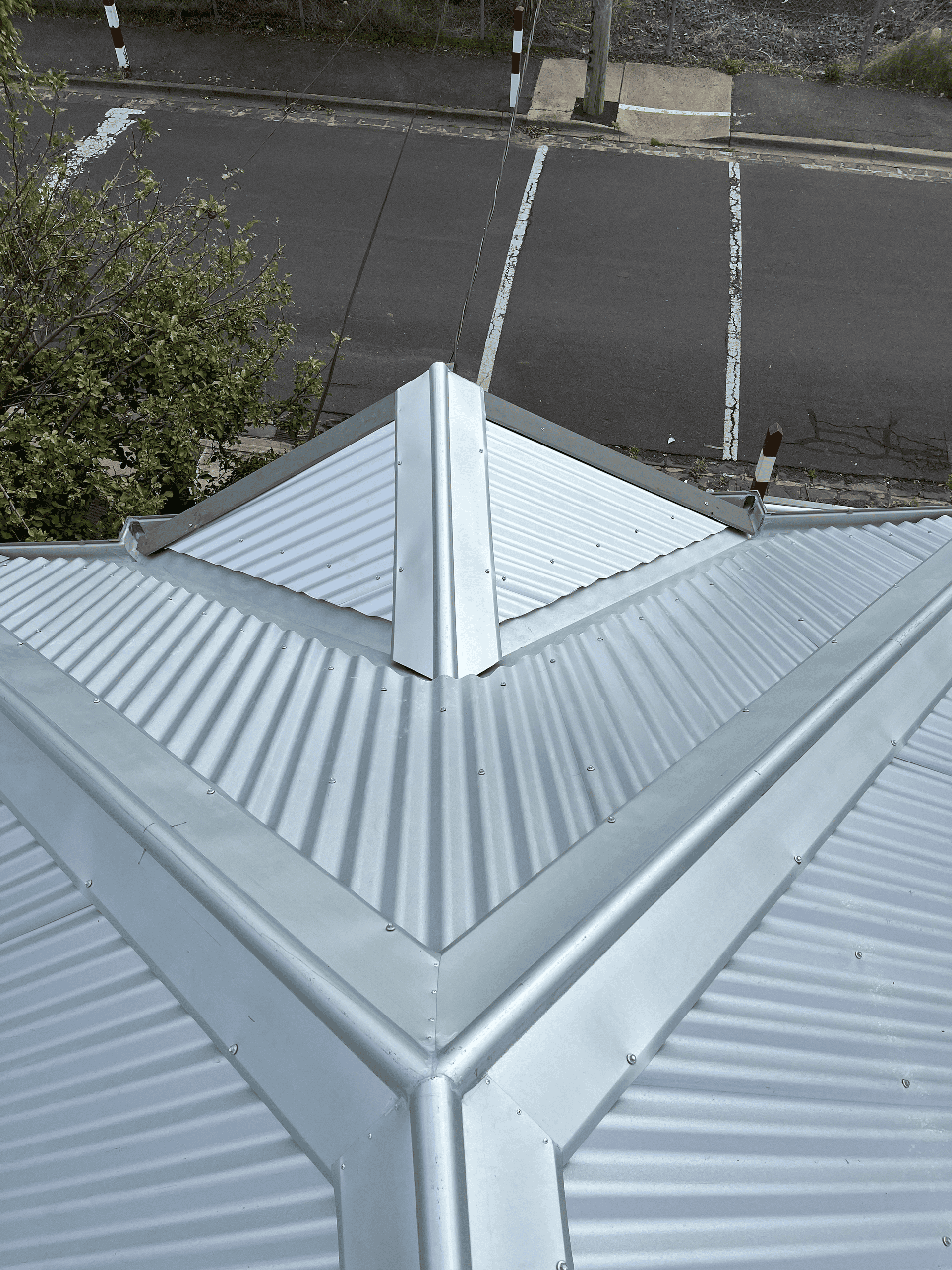 Completed Colorbond roof — Preston