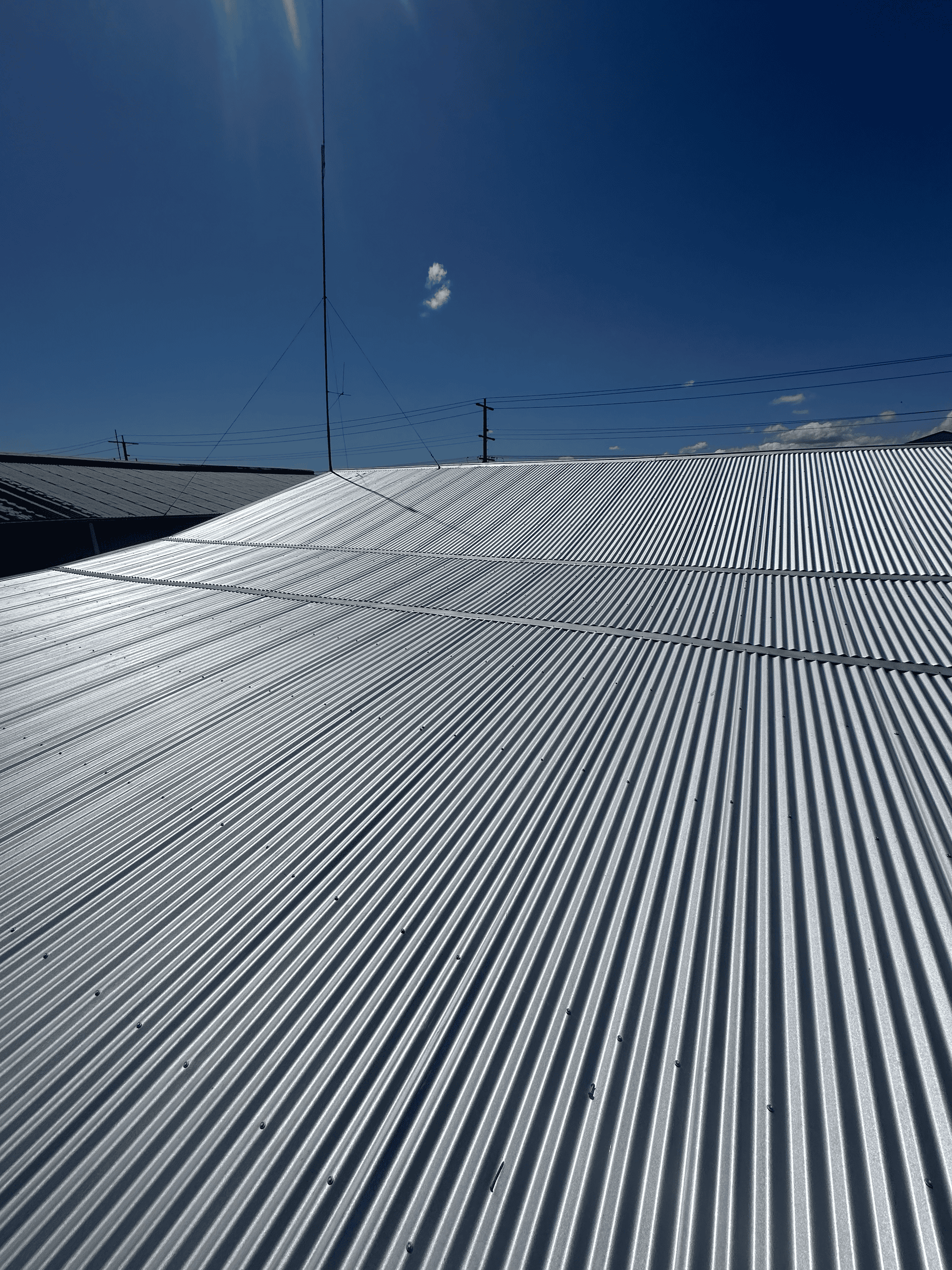 Completed Colorbond roof — Glen Iris